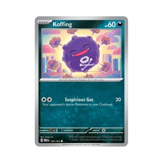 Pokemon TCG Koffing C Scarlet & Violet 151 (English Ver.)