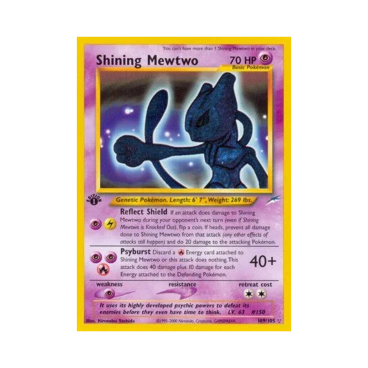 Pokemon TCG Shining Mewtwo RS Neo Destiny (English Ver.)