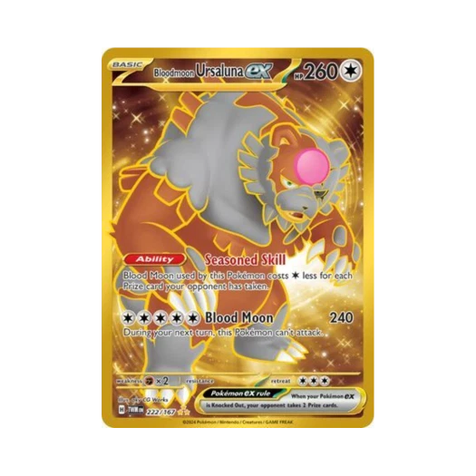 포켓몬 TCG 붉은달 다투곰 ex HR 트와일라잇 마스커레이드 (영문판)