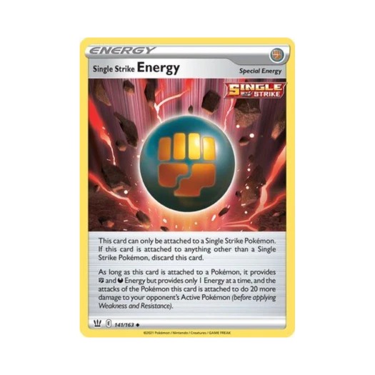 포켓몬 TCG 일격 에너지 U 배틀 스타일즈 (영문판)