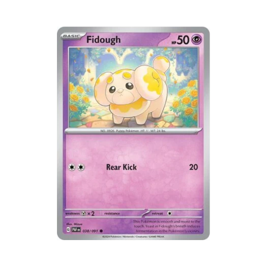 Pokemon TCG Fidough C Paldean Fates (English Ver.)