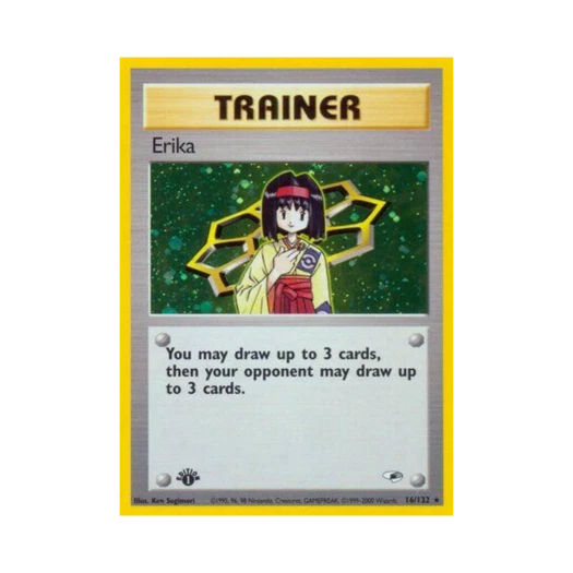 Pokemon TCG Erika RH Gym Heroes (English Ver.)