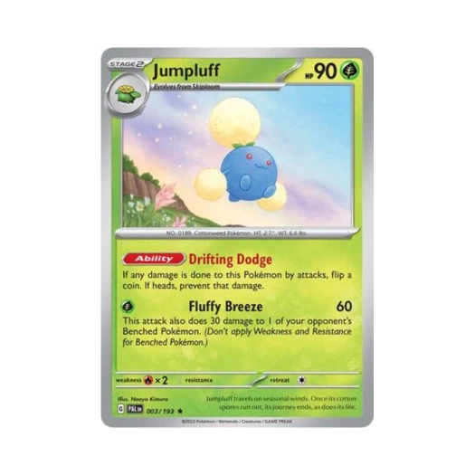 포켓몬 TCG 솜솜코 R 팔데아 이볼브드 (영문판)