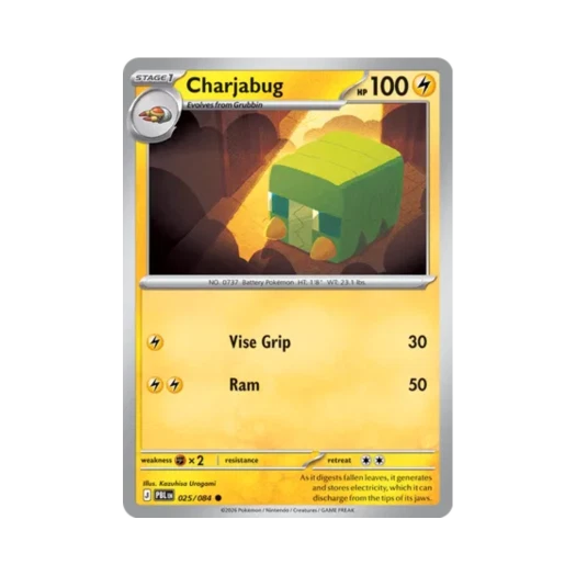 Pokemon TCG Charjabug C Pitch Black (English Ver.)