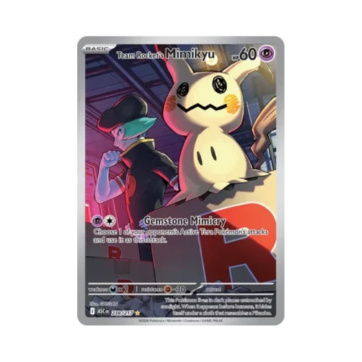 Pokemon TCG Team Rocket's Mimikyu IR Mega Evolution Ascended Heroes (English Ver.)