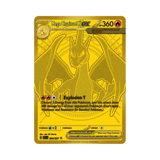 Pokemon TCG Mega Charizard Y ex MHR Mega Evolution Ascended Heroes (English Ver.)