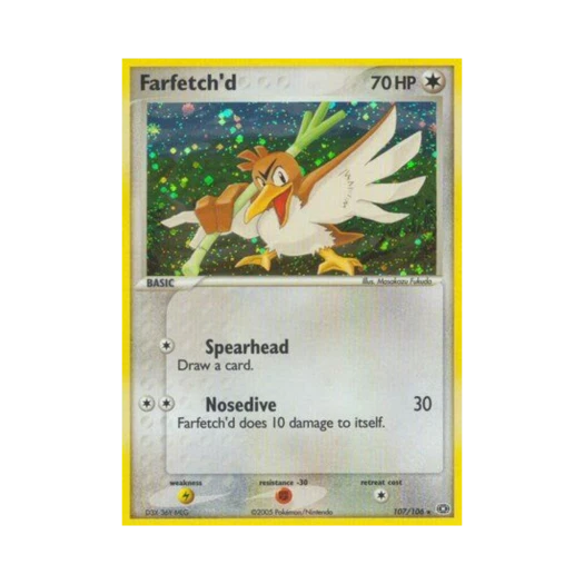Pokemon TCG Farfetch'd RS EX Emerald (English Ver.)