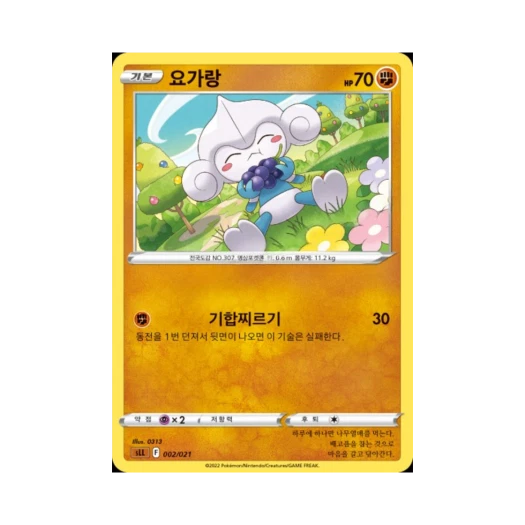 포켓몬 TCG 요가랑 소드 & 실드 스타터 세트 VSTAR 루카리오 (한글판)