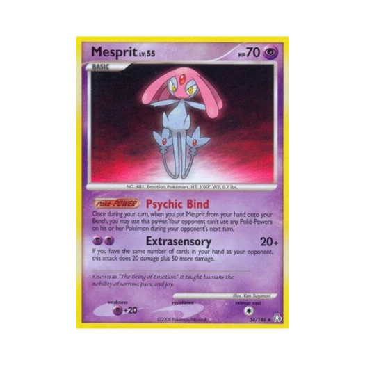 Pokemon TCG Mesprit R Legends Awakened (English Ver.)