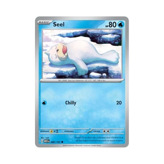 Pokemon TCG Seel C Scarlet & Violet 151 (English Ver.)