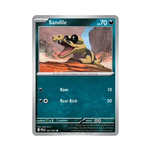 포켓몬 TCG 깜눈크 C 판타스말 플레임즈 (영문판) 카드 이미지