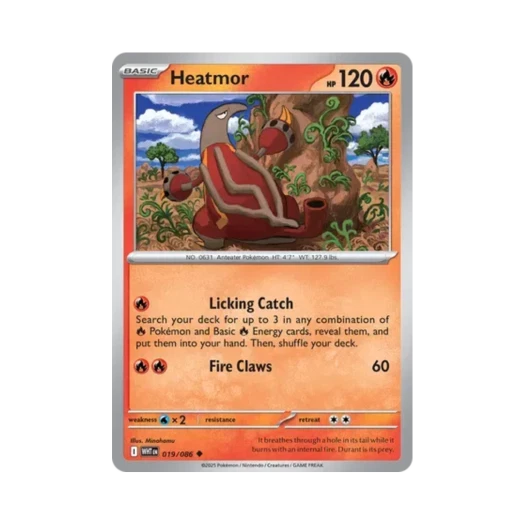 Pokemon TCG Heatmor U White Flare (English Ver.)