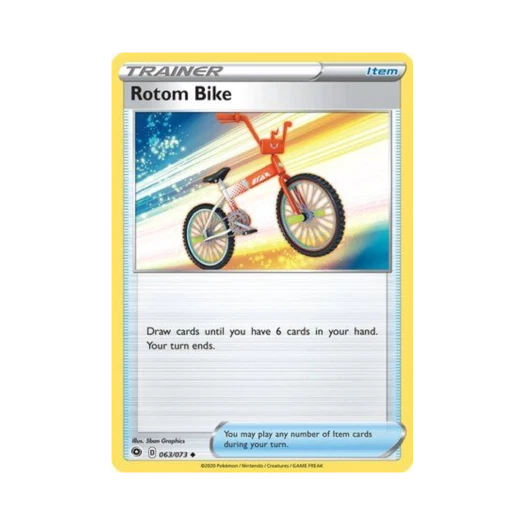 Pokemon TCG Rotom Bike U Champion's Path (English Ver.)