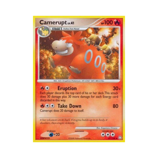 Pokemon TCG Camerupt U Legends Awakened (English Ver.)
