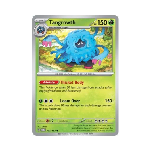 Pokemon TCG Tangrowth C Twilight Masquerade (English Ver.)