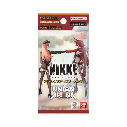Union Arena TCG Precious Booster Pack Goddess Of Victory Nikke Pack (Card of 4/Japanese Ver.)