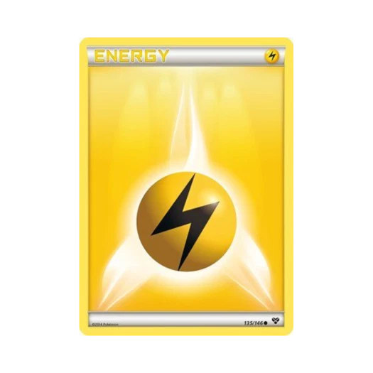 포켓몬 TCG 기본 번개 에너지 C XY (영문판)