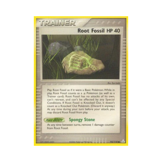 포켓몬 TCG 뿌리화석 C EX 홀론 팬텀 (영문판)
