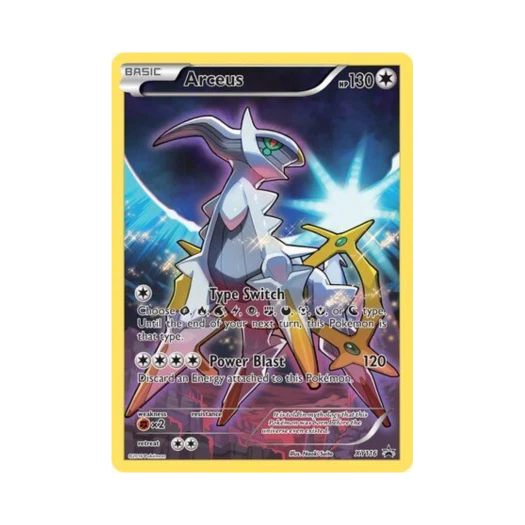포켓몬 TCG 아르세우스 P XY 프로모 카드 (영문판)