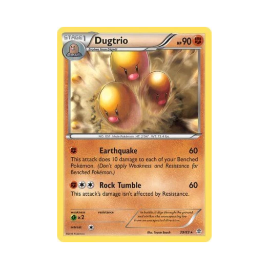 포켓몬 TCG 닥트리오 R 제네레이션즈 (영문판)