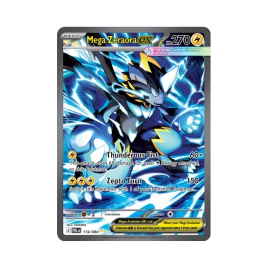 포켓몬 TCG 메가 제라오라 ex SAR 피치 블랙 (영문판)
