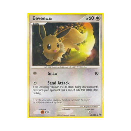 Pokemon TCG Eevee C Majestic Dawn (English Ver.)