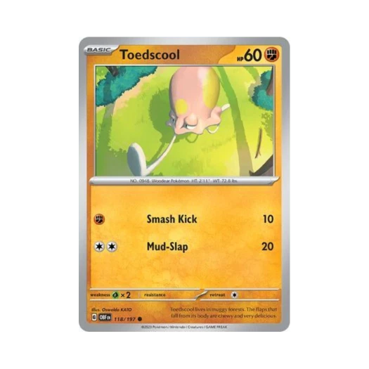 포켓몬 TCG 들눈해 C 옵시디언 플레임즈 (영문판) 카드 이미지
