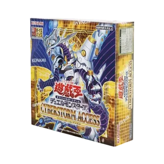 Yu-Gi-Oh OCG Duel Monsters Cyberstorm Access Box With 1 Bonus Pack (Pack of 30+1/Japanese Ver.)