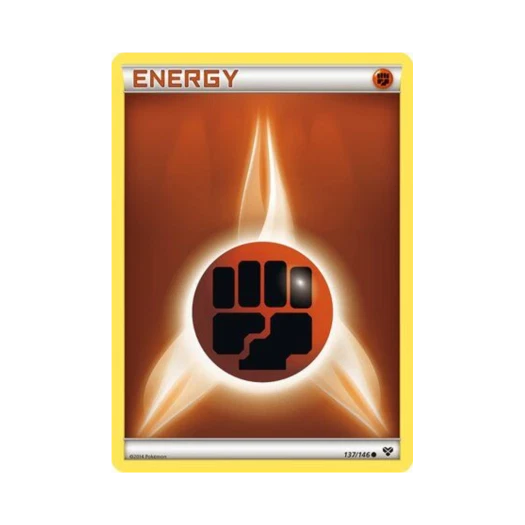 포켓몬 TCG 기본 격투 에너지 C XY (영문판)