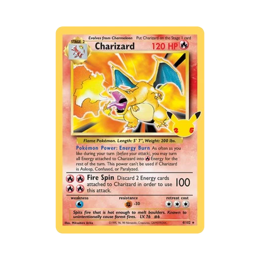 Pokemon TCG Charizard R Celebrations (English Ver.)