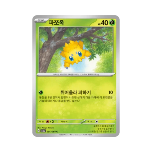 포켓몬 TCG 파쪼옥 C 나이트원더러 (한글판)
