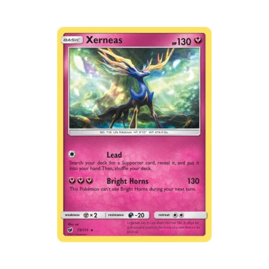 포켓몬 TCG 제르네아스 RH 크림슨 인베이전 (영문판)