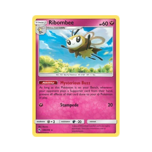 포켓몬 TCG 에리본 R 로스트 썬더 (영문판)