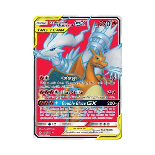 Pokemon TCG Reshiram & Charizard GX RU Unbroken Bonds (English Ver.)