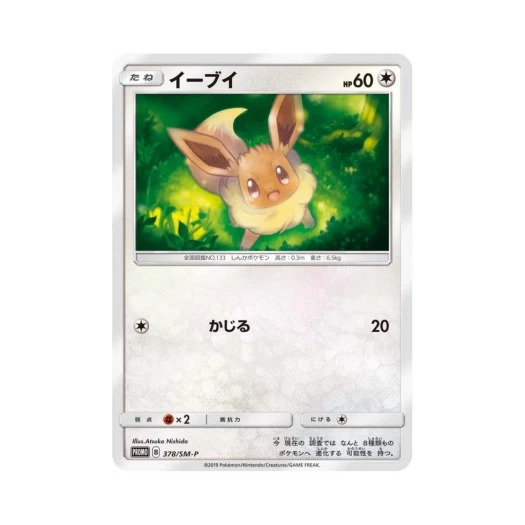 Pokemon TCG Eevee P Sun & Moon Promos (Japanese Ver.)