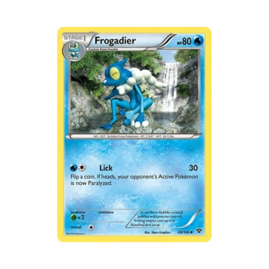 포켓몬 TCG 개굴반장 U XY (영문판)