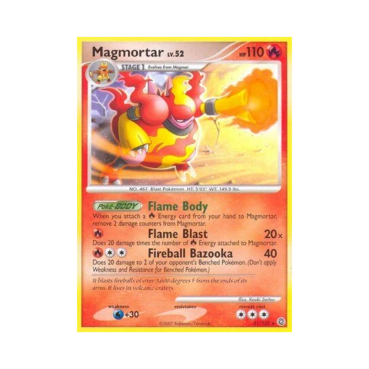 포켓몬 TCG 마그마번 R 시크릿 원더스 (영문판)