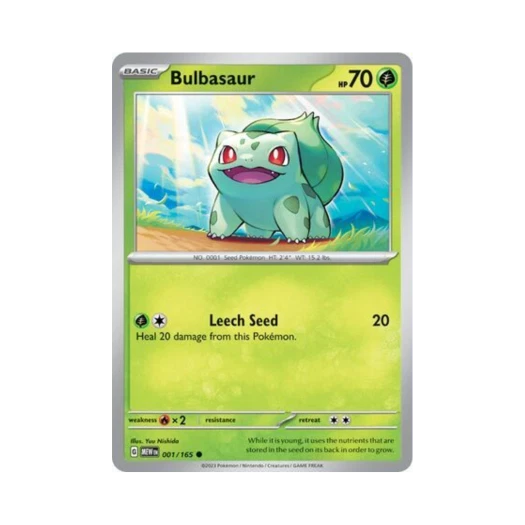 Pokemon TCG Bulbasaur C Scarlet & Violet 151 (English Ver.)