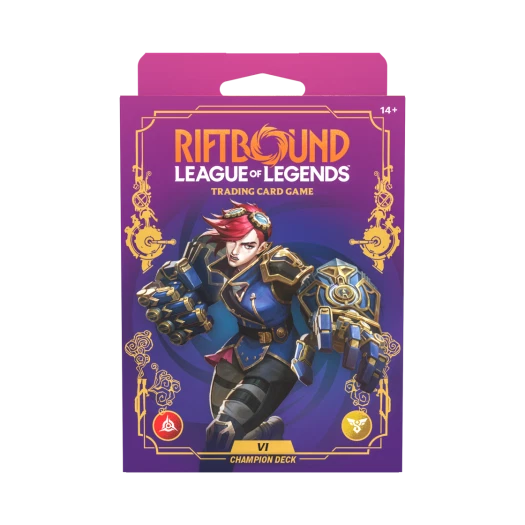 Riftbound Unleashed Champion Deck Vi Box (English Ver.)