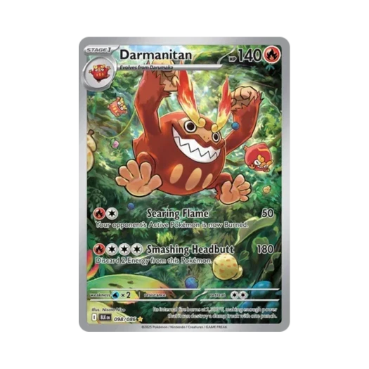 포켓몬 TCG 불비달마 IR 블랙볼트 (영문판)