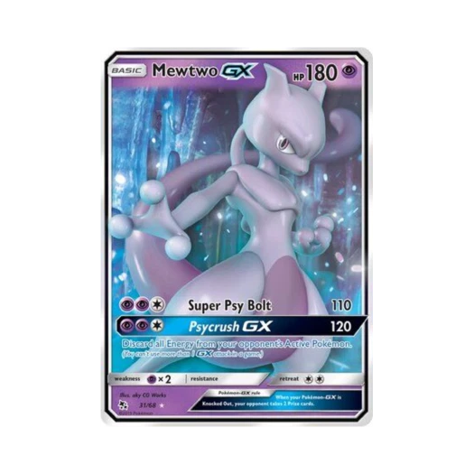 포켓몬 TCG 뮤츠 GX RHG 히든 페이츠 (영문판)