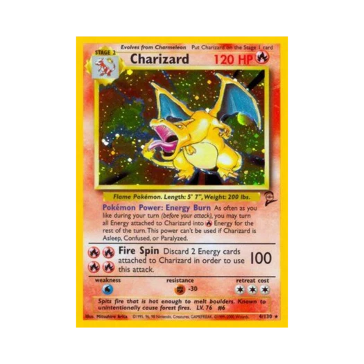 Pokemon TCG Charizard Base Set 2 (English Ver.)