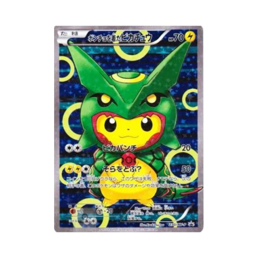 Pokemon TCG Poncho Wearing Pikachu P XY Promos (Japanese Ver.)
