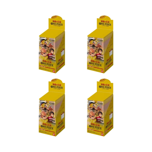 원피스 TCG OP-04 킹덤 오브 인트리그 카드다스 부스터 4박스 (총 96팩/일어판)