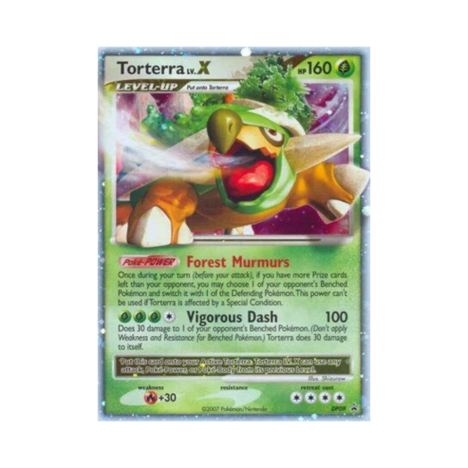 포켓몬 TCG 토대부기 LV.X P 다이아몬드 & 펄 프로모카드 (영문판)