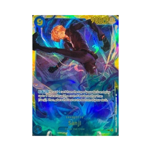 One Piece TCG Sanji SEC OP06-119 Booster Pack Wings of the Captain (Japanese Ver.)