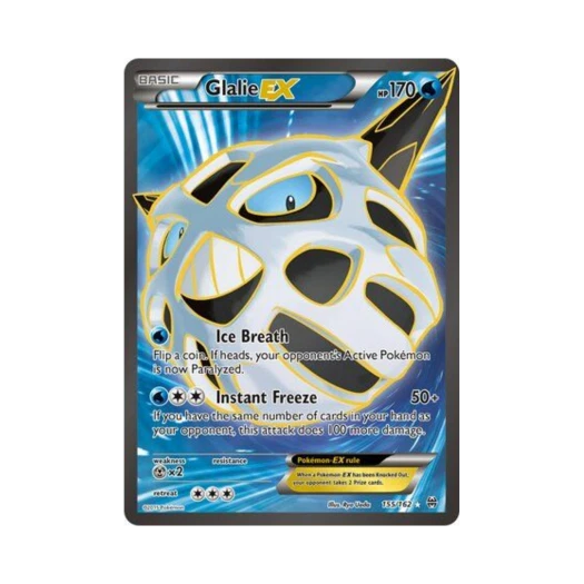 포켓몬 TCG 얼음귀신 EX RU 브레이크스루 (영문판)
