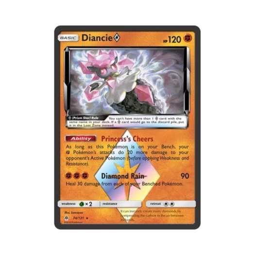 포켓몬 TCG 디안시 RPS 포비든 라이트 (영문판)