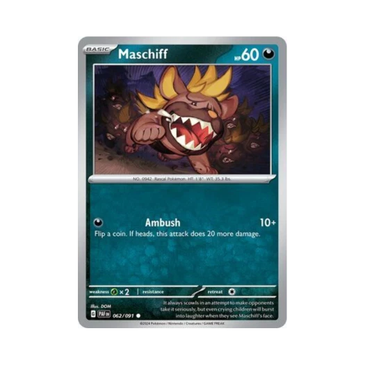 포켓몬 TCG 오라티프 C 팔데아 페이트 (영문판) 카드 이미지