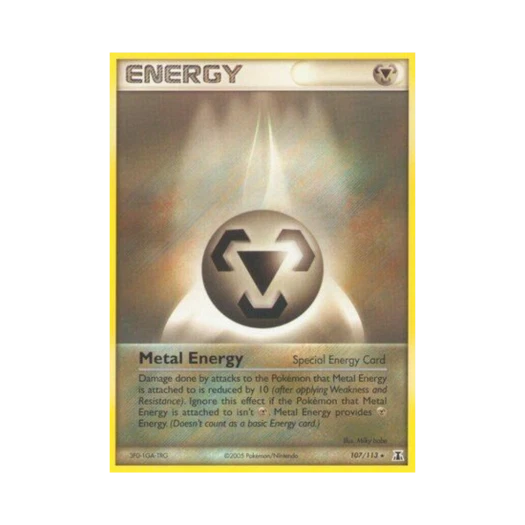 포켓몬 TCG 메탈 에너지 R EX 델타 스페이시스 (영문판)
